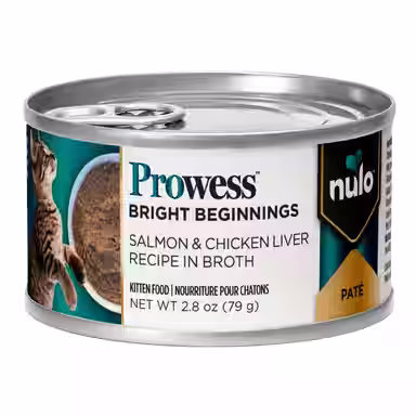 Nulo Prowess Bright Beginnings Salmon & Chicken Liver Pate in Broth
