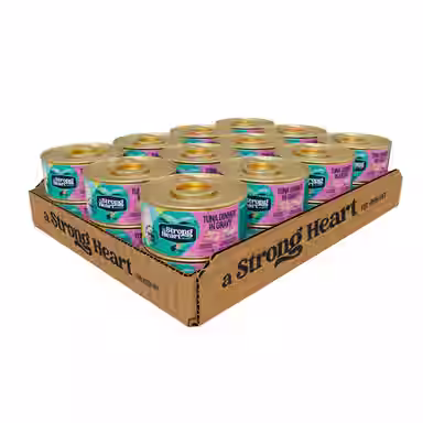 A Strong Heart Tuna Dinner in Gravy