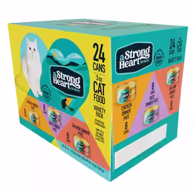A Strong Heart Chicken, Beef & Salmon Variety Pack