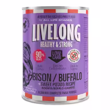 Livelong Healthy & Strong Bison/Buffalo & Sweet Potato Recipe