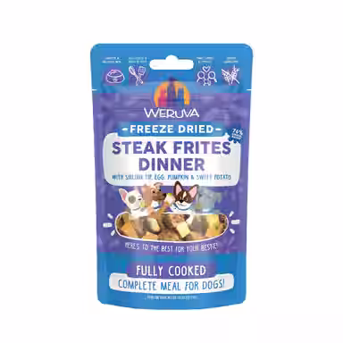 Weruva Steak Frites Dinner Freeze-Dried