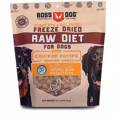 Boss Dog Chicken Flavor Freeze-Dried