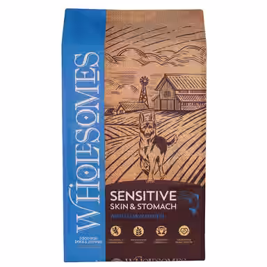 Wholesomes Sensitive Skin & Stomach with Salmon Protein