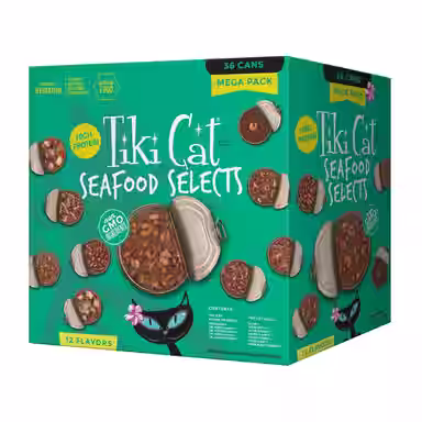 Tiki Cat Seafood Selects Variety Pack
