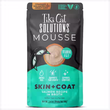 Tiki Cat Solutions Function Formula Skin & Coat Salmon Recipe in Broth
