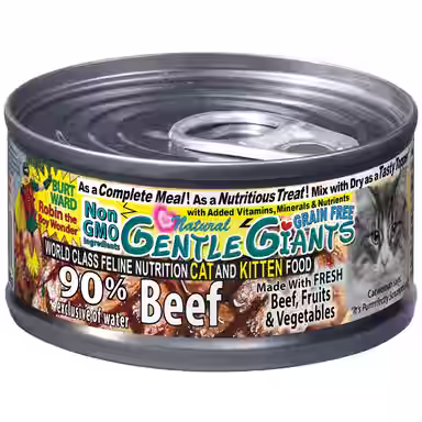 Gentle Giants Natural Non-GMO Beef Grain-Free Cat &