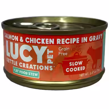 Lucy Pet Products Kettle Creations Salmon & Chicken Recipe in Gravy