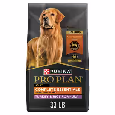 Purina Pro Plan Complete Essentials Adult Shredded Blend Turkey & Rice High Protein Formula with Probiotics
