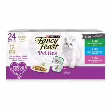 Fancy Feast Petites Gourmet Gravy Collection Variety Pack