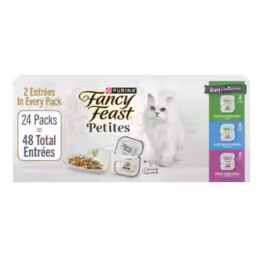 Fancy Feast Gourmet Petites Gravy Collection Variety Pack
