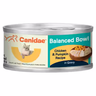 CANIDAE Balanced Bowl Chicken & Pumpkin Recipe in Gravy