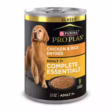 Purina Pro Plan Adult 7+ Complete Essentials Chicken & Rice Entree