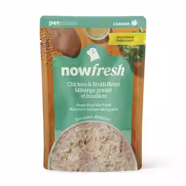 Now Fresh Grain-Free Shredded Chicken & Broth Blend Small Breed