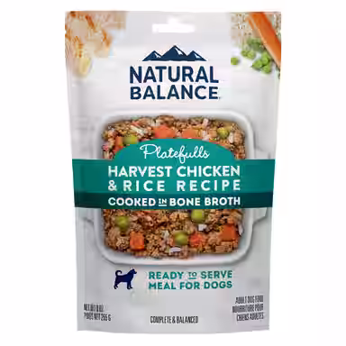 Natural Balance Platefulls Harvest Chicken & Rice Recipe