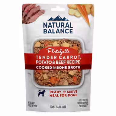 Natural Balance Original Ultra Platefulls Tender Carrot, Potato & Beef Recipe