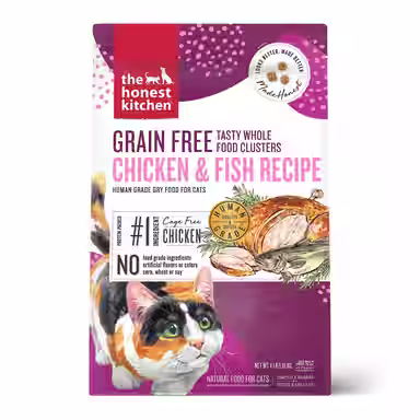 The Honest Kitchen Human Grade Whole Food Clusters Grain-Free Chicken & Fish