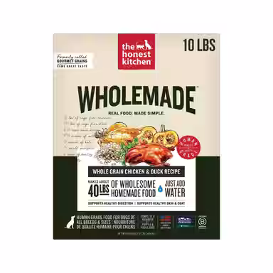 The Honest Kitchen Human Grade Wholemade Whole Grain Chicken & Duck Dehydrated