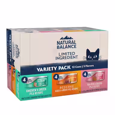 Natural Balance Chicken, Duck & Salmon Variety Pack Limited Ingredient Pate