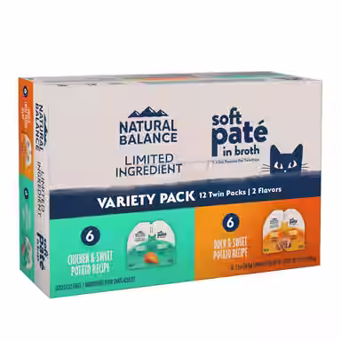 Natural Balance Split Cup Chicken & Duck Variety Pack Limited Ingredient