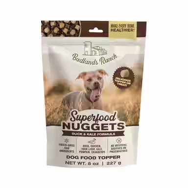 Badlands Ranch Superfood Nuggets Duck & Kale Freeze-Dried