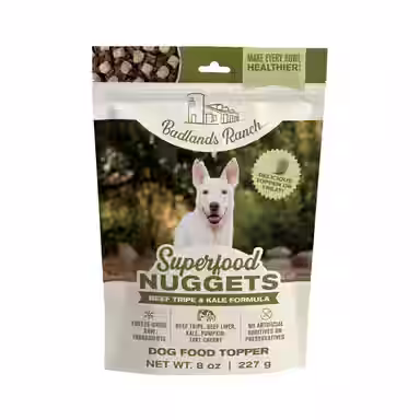 Badlands Ranch Superfood Nuggets Beef Tripe & Kale Freeze-Dried