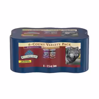 Blue Buffalo Wilderness Grain-Free Beef & Chicken Grill & Wolf Creek Stew Hearty Beef in Gravy Variety Pack
