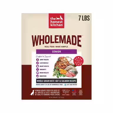 The Honest Kitchen Human Grade Wholemade Whole Grain Beef, Oat & Salmon Dehydrated