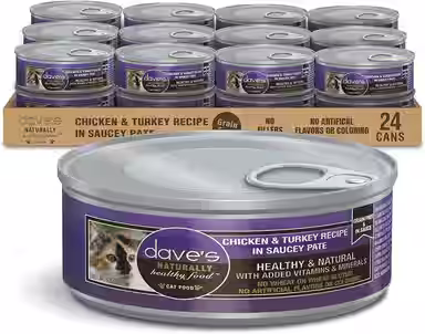Dave's Pet Food Saucey Pate Chicken & Turkey Recipe