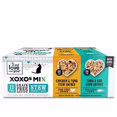 I and Love and You XOXO Chicken & Tuna Stew Grain-Free Variety Pack