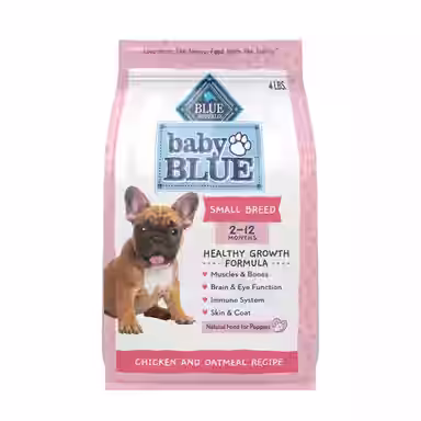 Blue Buffalo Baby BLUE Small Breed Puppy Chicken & Oatmeal Recipe