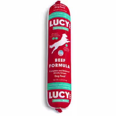Lucy Pet Products Beef Formula Dog Food Roll