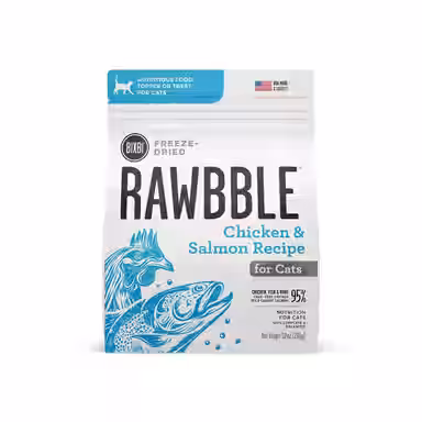 BIXBI RAWBBLE Chicken & Salmon Recipe Grain-Free Freeze-Dried