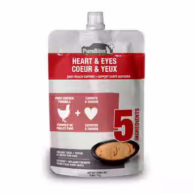 PureBites Plus Squeezables Heart & Eyes