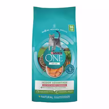 Purina ONE +Plus Indoor Advantage with Real Salmon