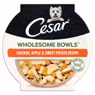 Cesar Wholesome Bowls Chicken, Apple & Sweet Potato Recipe Small Breed