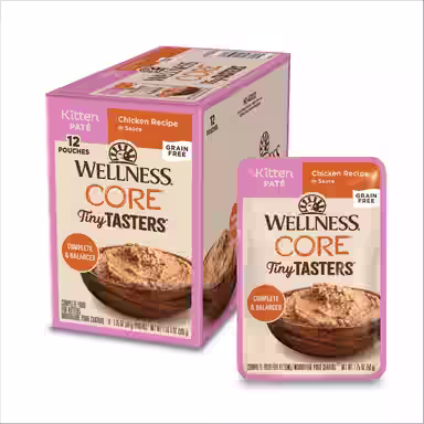Wellness CORE Tiny Tasters Kitten Chicken Grain-Free Pate