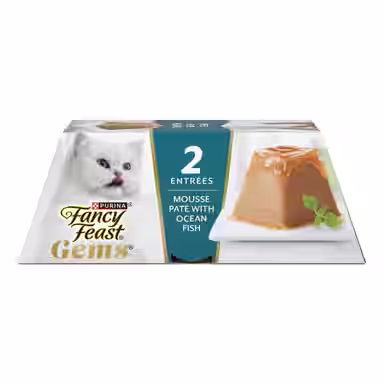 Fancy Feast Gems Adult Grain-Free Ocean Fish Pate