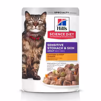 Hill's Science Diet Adult Sensitive Stomach & Sensitive Skin Chicken & Beef