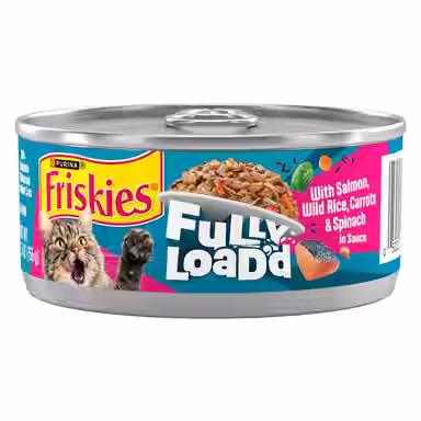 Friskies Fully Load’d Salmon, Wild Rice, Carrots & Spinach