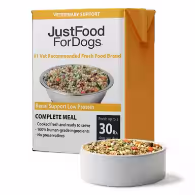 JustFoodForDogs Veterinary Diet PantryFresh Renal Support Low Protein Shelf-Stable Fresh