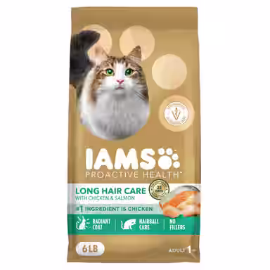 Iams Proactive Health Long Hair Care with Real Chicken & Salmon