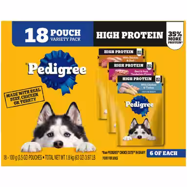Pedigree High Protein Variety Pack
