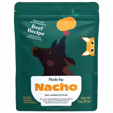 Made by Nacho Grass-Fed, Grain-Finished Beef Recipe Cuts In Gravy with Bone Broth