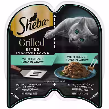 Sheba Grilled in Sauce Tender Tuna in Gravy