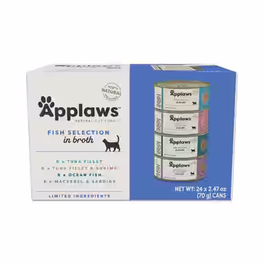 Applaws Fish Broth Variety Pack