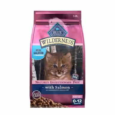 Blue Buffalo Wilderness Kitten High-Protein & Grain-Free Salmon Recipe