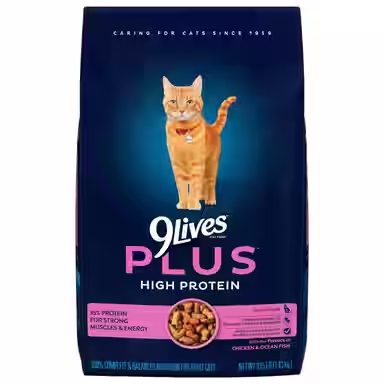 9 Lives Plus High-Protein
