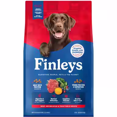 Finley's Beef, Brown Rice & Vegetable Recipe