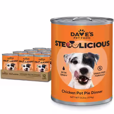 Dave's Pet Food Stewlicious Grain-Free Chicken Pot Pie