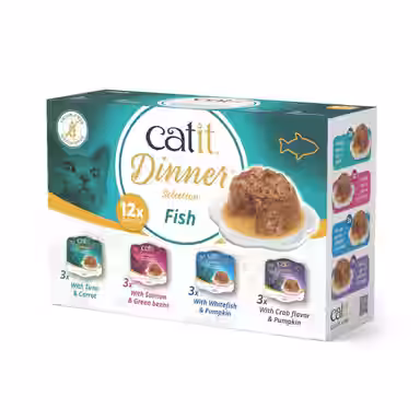 Catit Dinner Variety Pack Grain-Free Fish